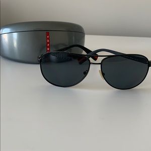 Authentic Unisex Prada Polarized Sunglasses